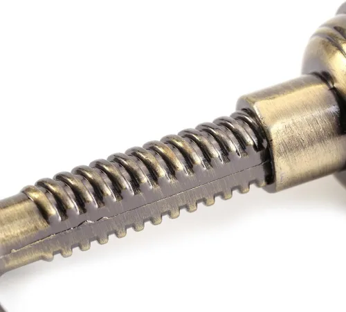 Miniatura 8 de Abridor de vino, sacacorchos de aleación de zinc con abrebotellas multifuncional, tornillo de corcho multifuncional manual para camarero