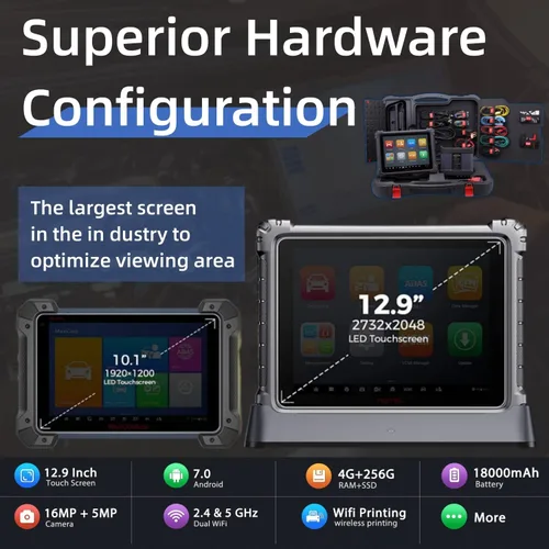 Miniatura 9 de Autel MaxiSys Ultra Scanner, herramienta de escaneo inteligente superior 2026 con MV108 y VCMI 5 en 1 [$2000], hasta Ultra Lite/MS919/MS909