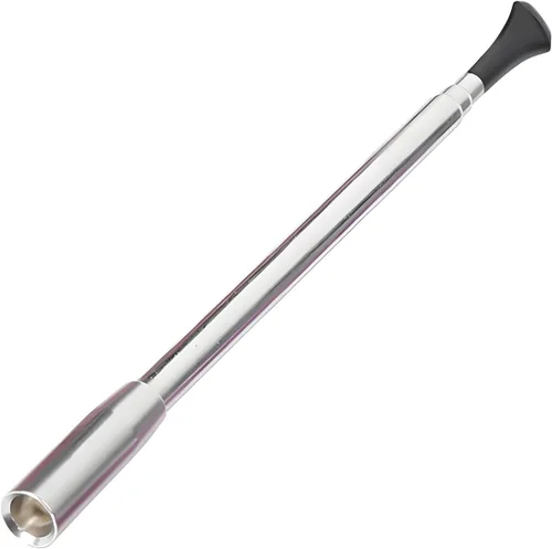 Audrey Style Vintage Extendable Cigarette Holder - Long Extendable Cigarette Holder for Women 1920s Costume Cosplay Plateado