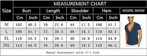 Miniatura 6 de Camisetas de manga larga con cuello en V profundo para hombre, ropa interior térmica elástica para entrenamiento muscular, ajustada