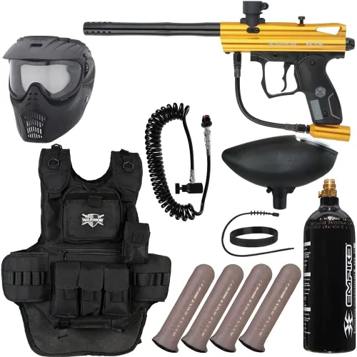 Miniatura 8 de Action Village Kingman Spyder Victor - Kit de pistola de paintball pesada