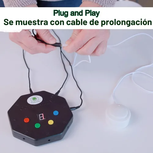 Miniatura 8 de Trebisky - Zumbador para programa de juegos, Cuestionario educativo y en el aula, Noche de juegos familiares, Trivia deJeopardy, Juego de 8