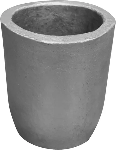 Miniatura 15 de CANALHOUT Crisoles de grafito de carburo de silicio, crisoles para derretir metal, resisten la alta temperatura de 1800℃ (3272°F), fundición