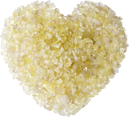 Miniatura 24 de Grava de cristal de cuarzo rosa, piedras trituradas, piedras curativas a granel, piedras naturales pulidas, decoración del hogar, guijarros pequeños