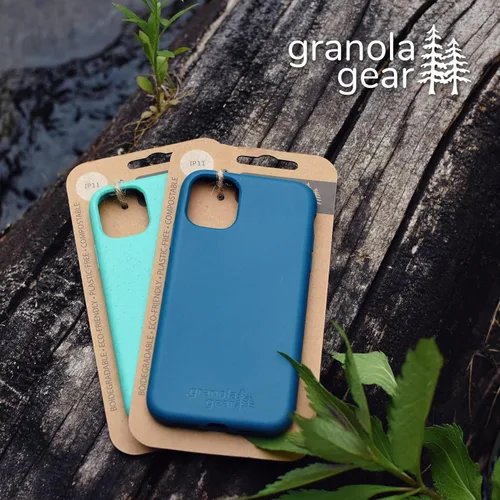 Miniatura 7 de Eco by GranolaGear - Funda ecológica para iPhone 11 de GranolaGear - Biodegradable, compostable, sin plástico, hecha de plantas - Alpine Snow