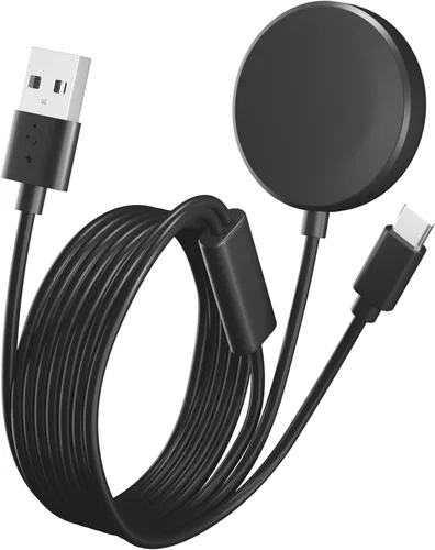 Cargador compatible con Samsung Galaxy Watch 7/Ultra/FE/6/6 Classic/5 Pro/4 Classic/3/Active 2/Active 2 en 1 USB a USB C Cable de carga para Galaxy