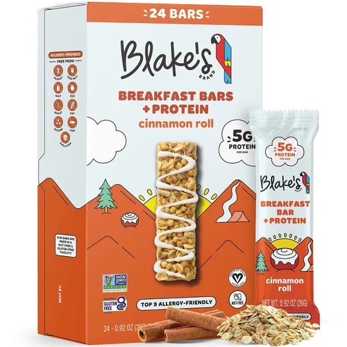 Miniatura 19 de Blake’s Seed Based, Birthday Cake - Golosinas de arroz crujiente sabor a torta de cumpleaños, sin nueces, gluten, lácteos, ni soya; snack saludable
