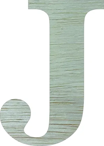 Miniatura 19 de Letras de madera para colgar en la pared de 15 pulgadas B Times New Roman Font, decoración de madera DIY Shape Letter, encantador cuarto de bebé sin