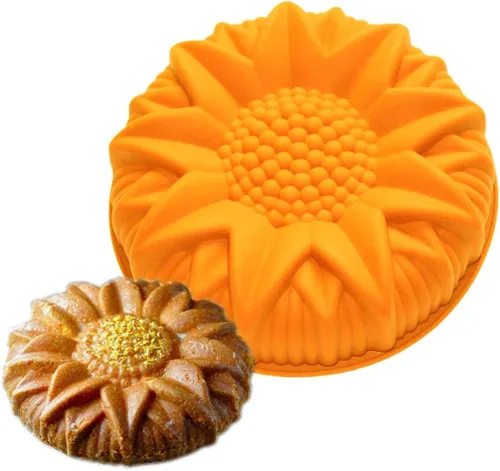 FantasyDay Molde de silicona para pastel de cumpleaños de 9.8 pulgadas, moldes para hornear pasteles de fiesta para tu postre de aniversario, #4