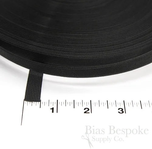 Miniatura 3 de Caja de 50 yardas de deshuesado de poliéster Rigilene, 1/2" de ancho, negro