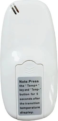 Miniatura 7 de Mando a distancia de repuesto compatible con Keystone Midea Indurama aire acondicionado remoto R09B/BGCE R09/BGCE RG09E/BGCEU1 R09D/BGCE