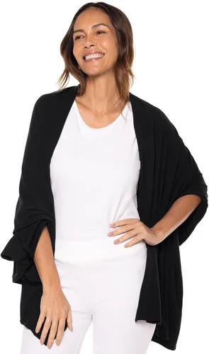 Miniatura 3 de Coolibar FPS 50+ Unisex Sanibel Everyday Beach Shawl, plántulas, talla única, sólido - Protección solar