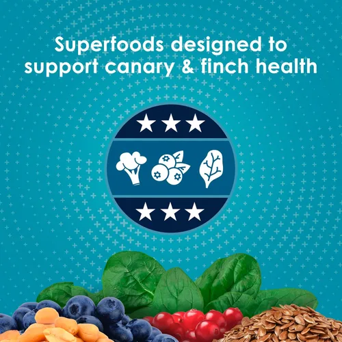 Miniatura 4 de Kaytee Forti-Diet Pro Health Canary & Finch Alimento para pájaros para mascotas, 2 libras