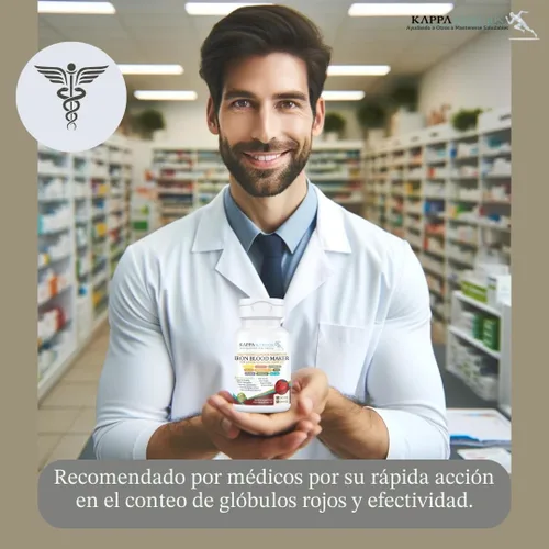 Miniatura 3 de KAPPA NUTRITION Hierro 26mg, Vitamina C y Naranja 150mg, Ácido Fólico 667mcg DFE, Vitamina B12, Remolacha, Levadura de Cerveza, Brócoli y Aceite MCT