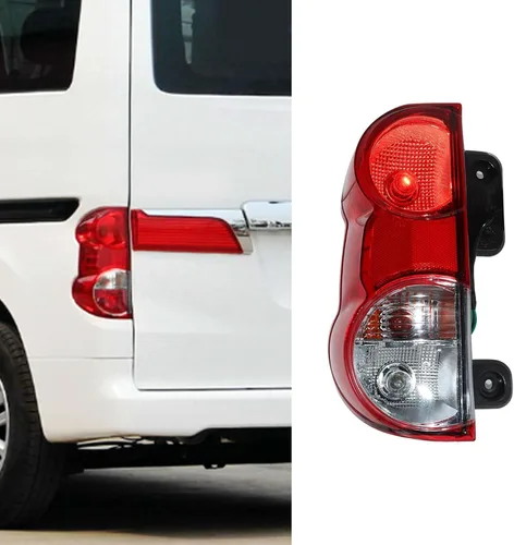 XQSMWF - Conjunto de luz trasera izquierda del lado del conductor compatible con Nissan NV200 2013-2021 S SV Taxi - Lámpara de freno trasera con