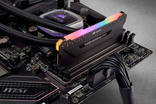 Miniatura 6 de Corsair Vengeance RGB Pro 16GB (1x16GB) DDR4 3600 (PC4-28800) C18 optimizado para AMD Ryzen - Negro (CMW16GX4M1Z3600C18)