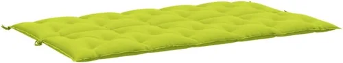 Miniatura 64 de Cojín de banco de jardín, color verde brillante, 39.4 pulgadas x 19.7 pulgadas + 19.7 pulgadas x 2.8 pulgadas, cojines de tela Oxford para sillas