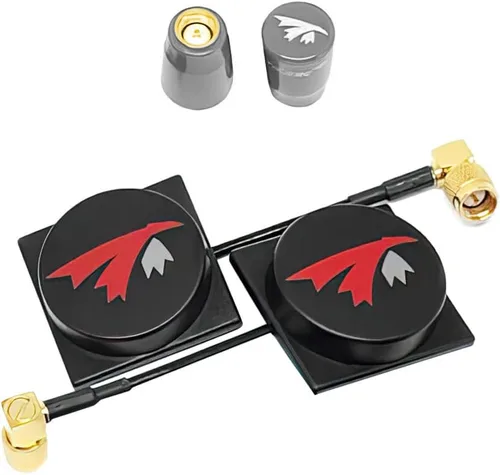 Miniatura 2 de TrueRC X-AIR 5.8GHz MK II Antena Stubby Combo - Gafas HDZERO - RHCP
