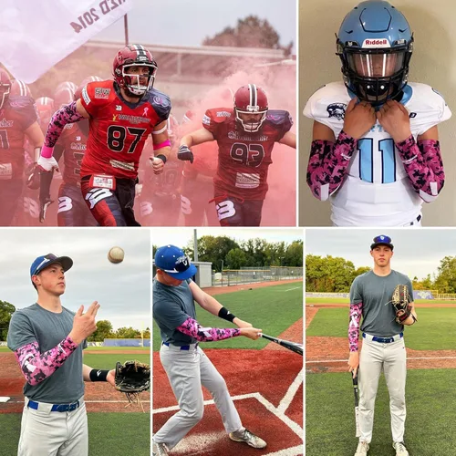 Miniatura 5 de COOLOMG Basketball Compression Arm Sleeves for Baseball Football Volleyball Sports Youth Kids Adult