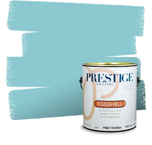 Miniatura 753 de Pintura Exterior + imprimación PRESTIGE, todo-en-uno, 1 galón, acabado mate, color comparable al Valspar* Royal Gray* VS151-Gris real