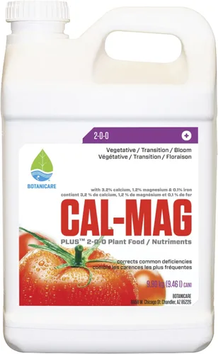 Miniatura 13 de Botanicare CAL-MAG Plus suplemento de planta fórmula 2-0-0, 1 cuarto, Sencillo, 1 Cuarto de galón