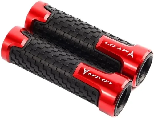 Miniatura 9 de F para Yamaha MT07 FZ07 Mt07 Fz-07 2017 2018 2019 2020 2021 2022 manillar de goma para motocicleta Agarraderas Y (color negro)