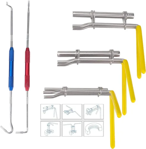 3mirrors Herramientas de instalación de sellos hidráulicos y juego de herramientas de gancho y selección, kits de herramientas de instalación de