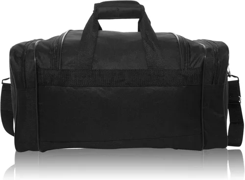 Miniatura 4 de Bolsa de lona, de DALIX, para el gimnasio, para viajar, 17 pulgadas