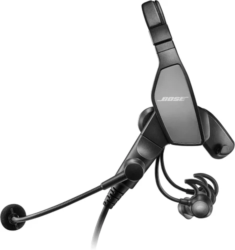 Miniatura 2 de Bose Proflight Series 2 - Auriculares de aviación con conectividad Bluetooth, cable de doble enchufe, color negro