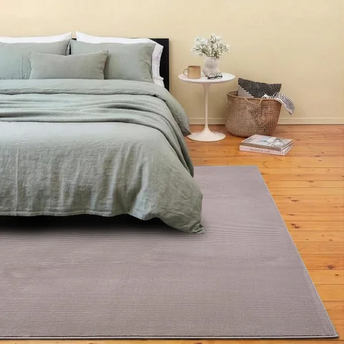 Miniatura 20 de Revival Rugs Stripe - Alfombra lavable de 5 pies 3 x 8 pies para sala de estar o dormitorio, 100% reciclada, certificado Oeko-TEX, pelo mediano