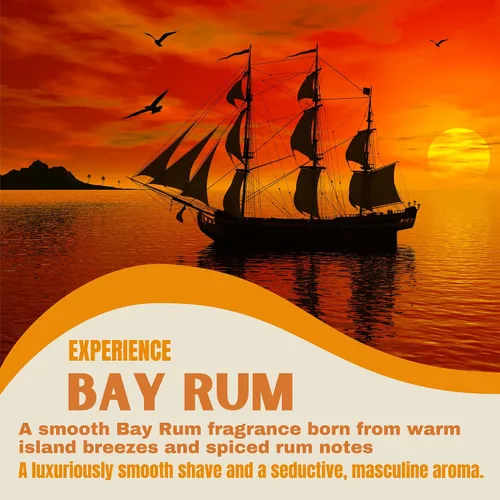 Miniatura 3 de G.B.S GENTS - Juego de jabones de afeitar naturales de sándalo y ron de bahía con cuenco de espuma de acero inoxidable, rica espuma cremosa