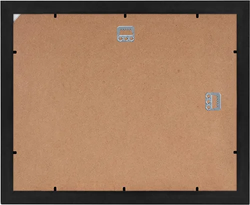 Miniatura 7 de Americanflat Marco de diploma de 11 x 14 pulgadas con vidrio inastillable, juego de 2 unidades, para uso como marco de 8.5 x 11 pulgadas