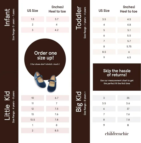 Miniatura 3 de Childrenchic Zapatos Mary Jane para niñas Zapatos de vestir clásicos y cómodos para niñas pequeñas y niños Zapatos planos perfectos