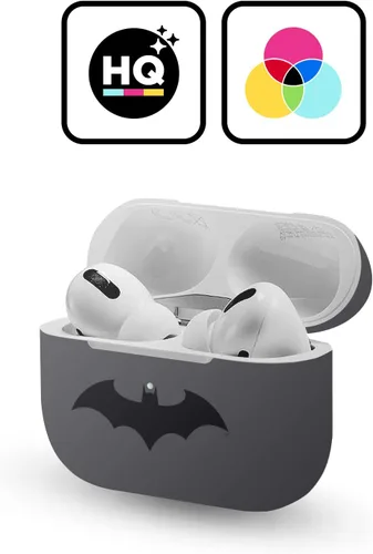 Miniatura 2 de Head Case Designs Calcomanía de vinilo con licencia oficial de Batman DC Comics Hush Logos compatible con Apple AirPods Pro