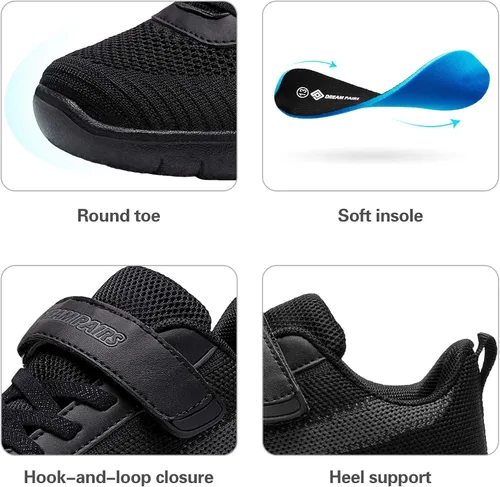 Miniatura 3 de DREAM PAIRS Tenis deportivos para niños y niñas