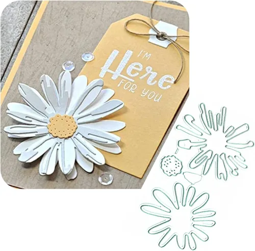 Miniatura 48 de Troqueles para álbumes de recortes, troqueles de corte de metal de cumpleaños para hacer tarjetas, plantilla de papel para manualidades, plantillas