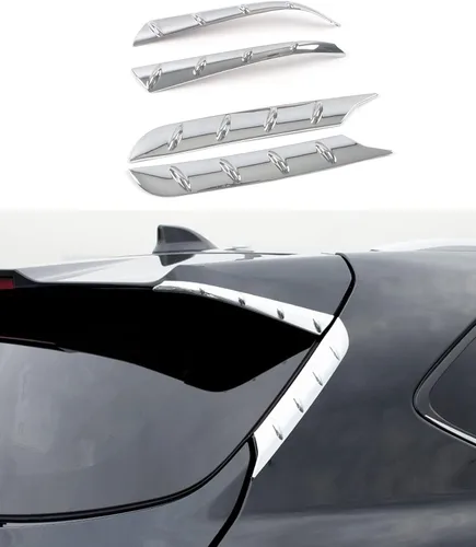 Miniatura 8 de Accesorios exteriores de automóvil, alerón de ventana trasera, cubierta de ala lateral, ajuste para Toyota Highlander 2021-2023 2024 2025 ABS 4
