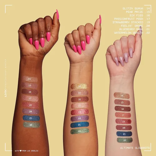 Miniatura 5 de NYX Professional Makeup, Ultimate Glowshots Vivid Rich - Six Figs Seis Higos