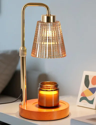 Miniatura 12 de GODONLIF Lámpara calienta-velas con temporizador y regulación de intensidad, regalos de cumpleaños para mujeres y madres, regalos para inauguración