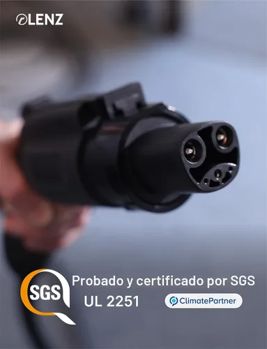 Miniatura 6 de LENZ Adaptador de carga J1772 para Tesla Model 3, Y, S, X y Cybertruck, certificado de seguridad, 80A/240V, ajuste óptimo, fácil instalación