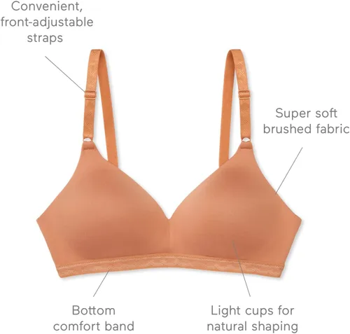 Miniatura 5 de Warner's Cloud 9 - Brasier cómodo sin varillas para mujer, supersuave y ligeramente forrado 1269
