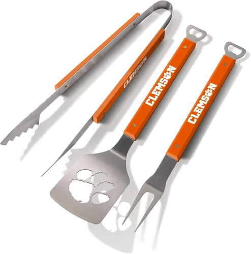Miniatura 56 de YouTheFan NCAA Spirit Series - Juego de barbacoa de 3 piezas
