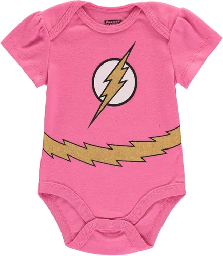 Miniatura 2 de DC Comics Liga de la Justicia - Paquete múltiple de body para niña recién nacida
