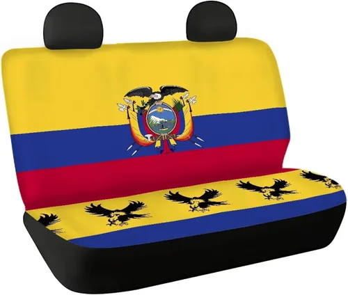 Miniatura 15 de AFPANQZ Funda protectora para asiento trasero de automóvil, con bandera patriótica estadounidense, solo para asiento trasero de automóvil, camión