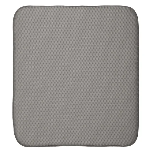 Miniatura 7 de InterDesign iDry – tapete para encimera de cocina, mini, absorbente, para secado de platos, Negro, L