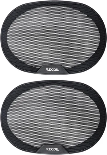 Miniatura 6 de RECOIL RCX694 Echo Series - Sistema de bocinas coaxiales de 4 vías para audio de automóvil de 6x9 pulgadas con rejillas, se vende en pares