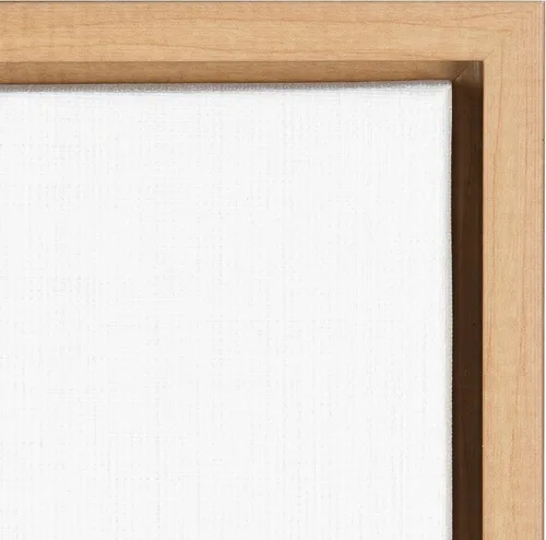 Miniatura 3 de Amanti Art Lienzo enmarcado para pared, diseño de Blues costeros II, de Silvia Vassileva (16 pulgadas de ancho x 16 pulgadas de alto), marco de arce