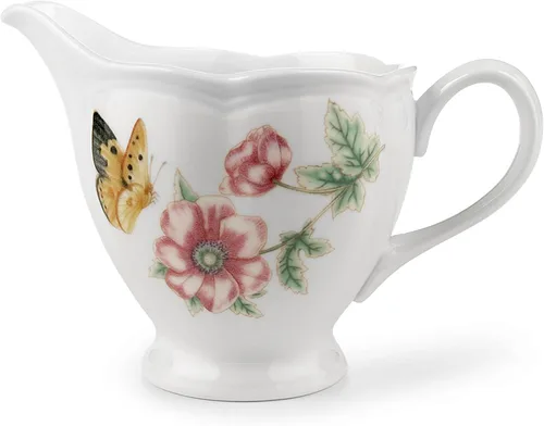 Miniatura 12 de Lenox Butterfly Meadow - Juego de té de 8 piezas, servicio para 2, color blanco