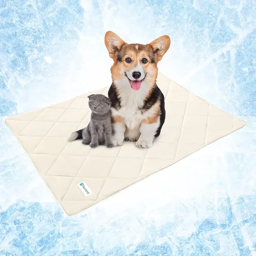 Miniatura 7 de PetAmi Manta Refrigerante Premium para Perros Manta Ligera y Esponjosa para Mascotas, Funda de Cama para Perros, Gatos y Cachorros Manta
