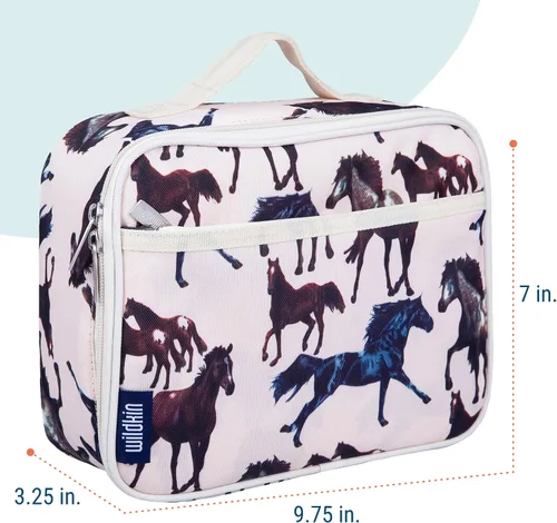 Miniatura 3 de Wildkin Lonchera para niños con aislamiento – Duradera y reutilizable para la escuela y los viajes - Tiernos dinosaurios